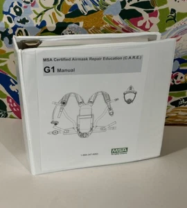 MSA Safety Certified Airmask Repair Education C.A.R.E G1 Manual SCBA Maintenance - Picture 1 of 9