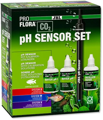 JBL ProFlora Set Sensore di pH CO2 / Elettrodo pH Pro FLora Acquario - Immagine 1 di 4