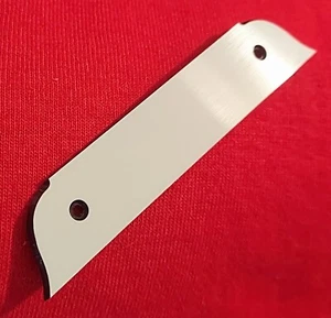 Gibson SG Guitar Tenon Cover Plate - 2 ply White/Black - Picture 1 of 2