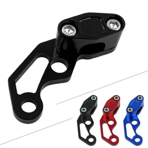 Motorcycle Bikes Aluminum Alloy Oil Pipeline Brake Line Clamp Protector - Foto 1 di 1