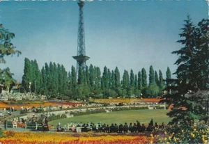 alte AK Funkturm & Ausstellungsgelände, Berlin 1963 gelaufen Ansichtskarte B387j - Bild 1 von 2