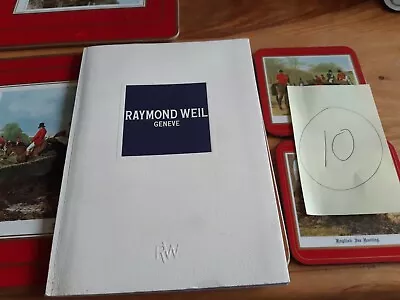 A New Raymond Weil Watch SALE BROCHURE The RANGE from 1998 25 years old - Image 1 of 4
