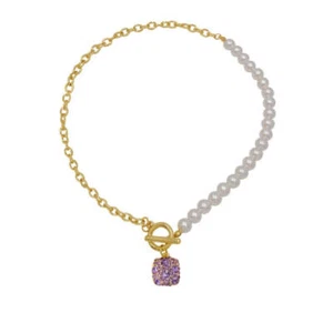 Gargantilla multicapa estilo coreano de perlas para mujer - Imagen 1 de 10