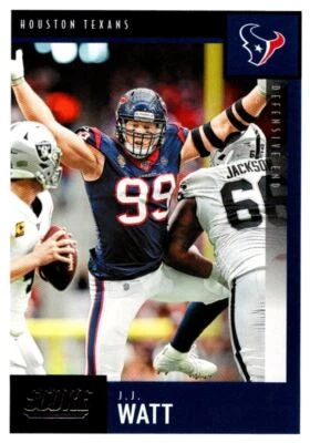 2020 Panini Player Of The Day J.J. Watt Houston Texans #89 - Image 1 of 2