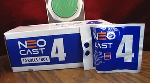 4" Purple Fiberglass Casting Tape (10) Neo-cast 4 lot Splint Molding Crafting - Picture 1 of 2