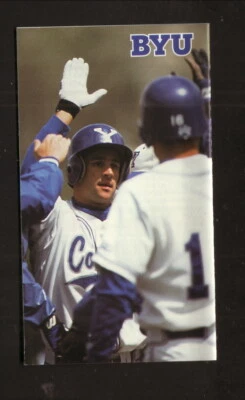 Brigham Young Cougars--1996-97 Baseball/Tennis/Golf/Swimming Schedule--Campus CU - Image 1 of 4