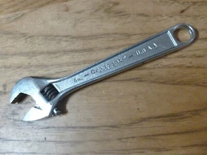 USED - Crescent 6" Adjustable Wrench Crestoloy Made in USA EXCELLENT CONDITION - Picture 1 of 5
