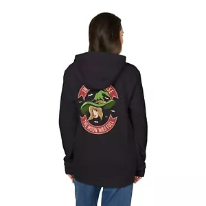 adidas Unisex Fleece Hoodie - In My Defense The Moon Was Full - Halloween - Picture 1 of 33