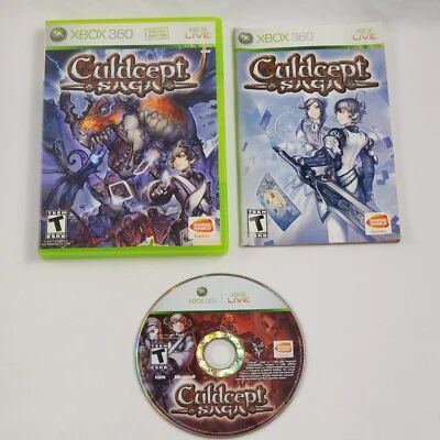 Culdcept Saga (Microsoft Xbox 360, 2008) Complete CiB VG Rare Xbox Exclusive  - Image 1 of 4