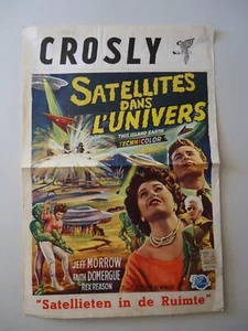 SCI FI/ THIS ISLAND EARTH/JEFF MORROW/U17M25/ ORIGINAL belgian poster - Picture 1 of 1