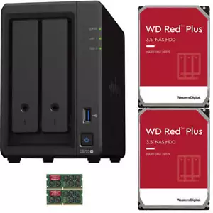 Synology DS723+ 4GB RAM 12TB (2x6TB) of WD RED PLUS Drives - Picture 1 of 1