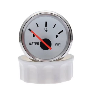 52mm Wassertankanzeige Wasserstandsanzeige Gauge Für Marine Boot Yacht 0-190ohm - Picture 1 of 10