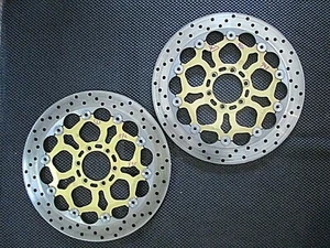 DUCATI OEM 996 998 320MM ROTORES BREMEBO 748 916 s2r1000 S4R ST2 ST3 ST4 ST4S  - Imagen 1 de 7