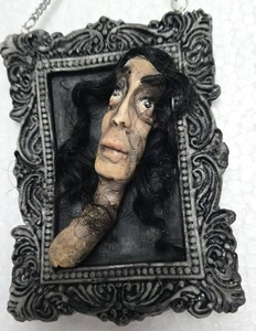OOAK Creepy Oddity Dark Art Sculpt Monster Creature Demon Wall Hanging Ornament - Picture 1 of 9