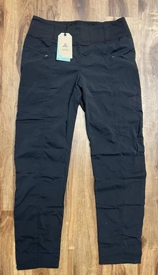 Prana Koen Pant Regular Women’s Size Large Black NWT Hiking Outdoor Pull On - Image 1 of 4