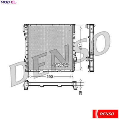 RADIATOR ENGINE COOLING DRM05116 FOR BMW X5/SAV/E53 M57D30 M54B30 3.0L M57D30 - Image 1 of 4