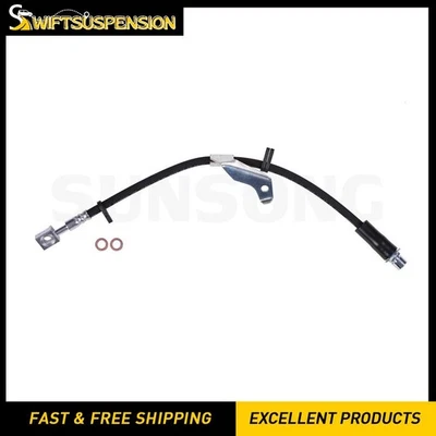 Manguera hidráulica de freno delantero derecho Sunsong para Chevrolet Equinox 2010 2011 2012 Foto 1 de 4