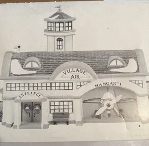 Department 56 Vintage 1992 Original Snow Village Aeropuerto #5439-9  - Imagen 1 de 7