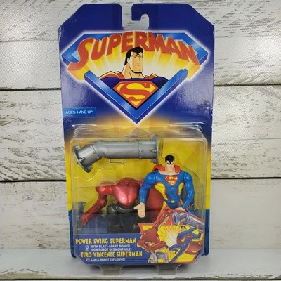 Figura de acción Kenner DC Superman Power Swing Superman 1998 5" vintage nueva Foto 1 de 4