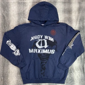 Travis Scott Maximus MetLife Hoodie In Navy - Bild 1 von 7