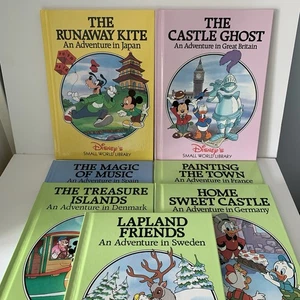 7 X Disney Children’s Book Bundle / Lot Various Adventures Per Pictures Shown - Picture 1 of 18