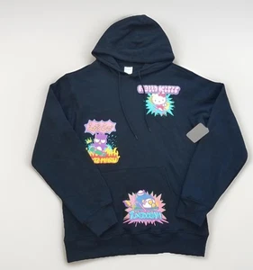 Hello Kitty and Friends Damen Hoodie XL Sweatshirt Schwarz Sanrio Neu mit Etikett - Bild 1 von 4
