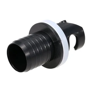 1Pcs Inflatable Boat Kayak Air Valve Adapter Inflation Air Foot Pump Connector - Picture 1 of 8