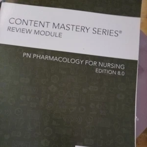 ATI Nursing Content Mastery Series Review Module PN  - Bild 1 von 1
