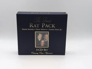 THE GREAT RAT PACK - FRANK SINATRA DEAN MARTIN SAMMY DAVIS JR - 3 CD SET - Picture 1 of 5
