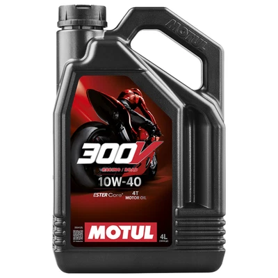 Motul 300V 10W40 Factory Line Road Racing Fully Synthetic Engine Oil 4 Litres - Image 1 of 4