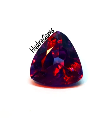 Natürlicher farbwechselnder Alexandrit 12 kt Billionenschliff zertifizierter ... - Bild 1 von 4