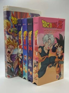 Dragon Ball Z Anime VHS Lot (5) DUB — Great Saiyaman, Babidi, Super Android 13! - Picture 1 of 15