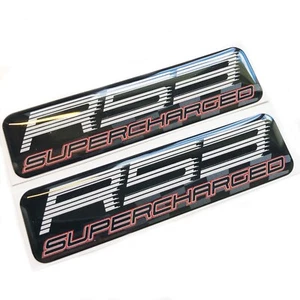R53 Retro aufgeladenes Auto 3D gewölbtes Gel Aufkleber Abzeichen passt Mini Cooper S - Bild 1 von 2