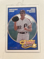 2008 Upper Deck Baseball Heroes Steve Carlton Card #139 Phillies HOF #d /199 SP