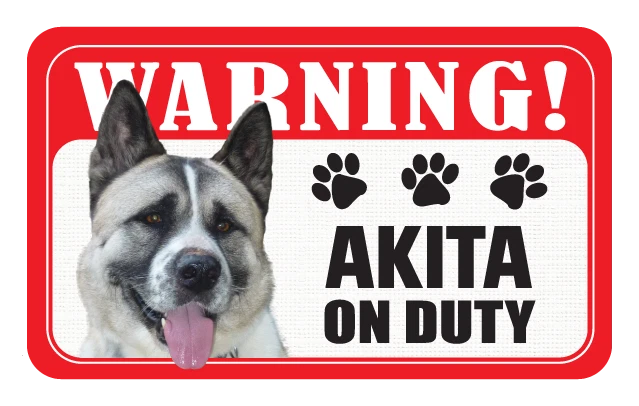 Pet Dog Warning Signs - New Design - Over 80 Types - Laminated Card - 20 x 12 cm - Image 1 of 1