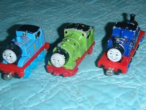 VINTAGE: THOMAS THE TRAIN #1--ERTL #6--MIGHTY MAC TRAINS--3 TRAINS - Picture 1 of 12