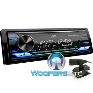 JVC KD-X380BTS DIGITAL MEDIA RECEIVER BLUETOOTH USB ANDROID AUX MP3 SIRIUS NEW - Picture 1 of 9