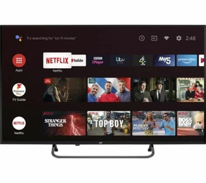 JVC LT-43CA890 Android TV 43" Smart 4K Ultra HD HDR LED TV with Google Assistant - Picture 1 of 8