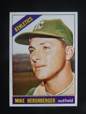 1966 Topps Baseball Card #236 Mike Hershberger (NM+)