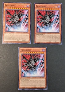 Yugioh TCG - 3x Tragoedia - SR01-EN017 - NM/LP - 1ª Edición - Común - 2016 - Imagen 1 de 12