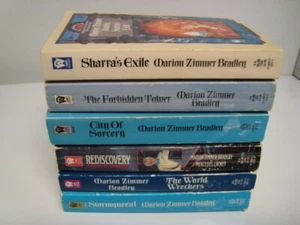 Vintage Lot of 6 Marion Zimmer Bradley Softcover Books Avalon Darkover - Bild 1 von 10