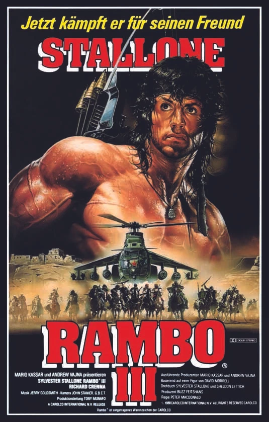 Rambo 3 - Film - Poster - Sylvester Stallone (B26) - Bild 1 von 1