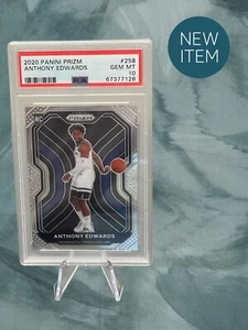 📈🔥 PSA 10 Anthony Edwards Rookie  2020-21 Panini Prizm  Timberwolves # 258 - Imagen 1 de 2