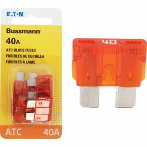 (20-5 piezas) Bussmann 40 amperios 32 voltios hoja ATC fusible automotriz BP/ATC-40-RP - Imagen 1 de 1