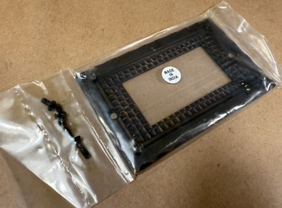 Bungalow Style Single GFI Cover Plate In Solid Cast Brass -  Oil-Rubbed Bronze - Image 1 of 4