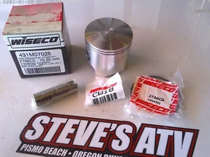 WISECO PISTON KIT 431M07025 HONDA 1978-1980 CR250R 1981-1984 ATC250R - Bild 1 von 2