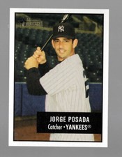 2003 Bowman Heritage #1 Jorge Posada Mint