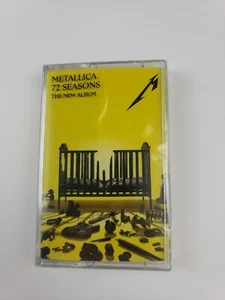 Metallica 72 Seasons Cassette Tape 2023 Brand New Factory Sealed Metal - Picture 1 of 3