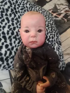 Handbemalte 18 Zoll Reborn Baby Puppe (Dimitri) weicher Körper - Bild 1 von 10