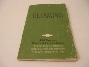 1980 Chevrolet El Camino Owners Manual User Guide Reference Operator Book, L3 - Picture 1 of 7